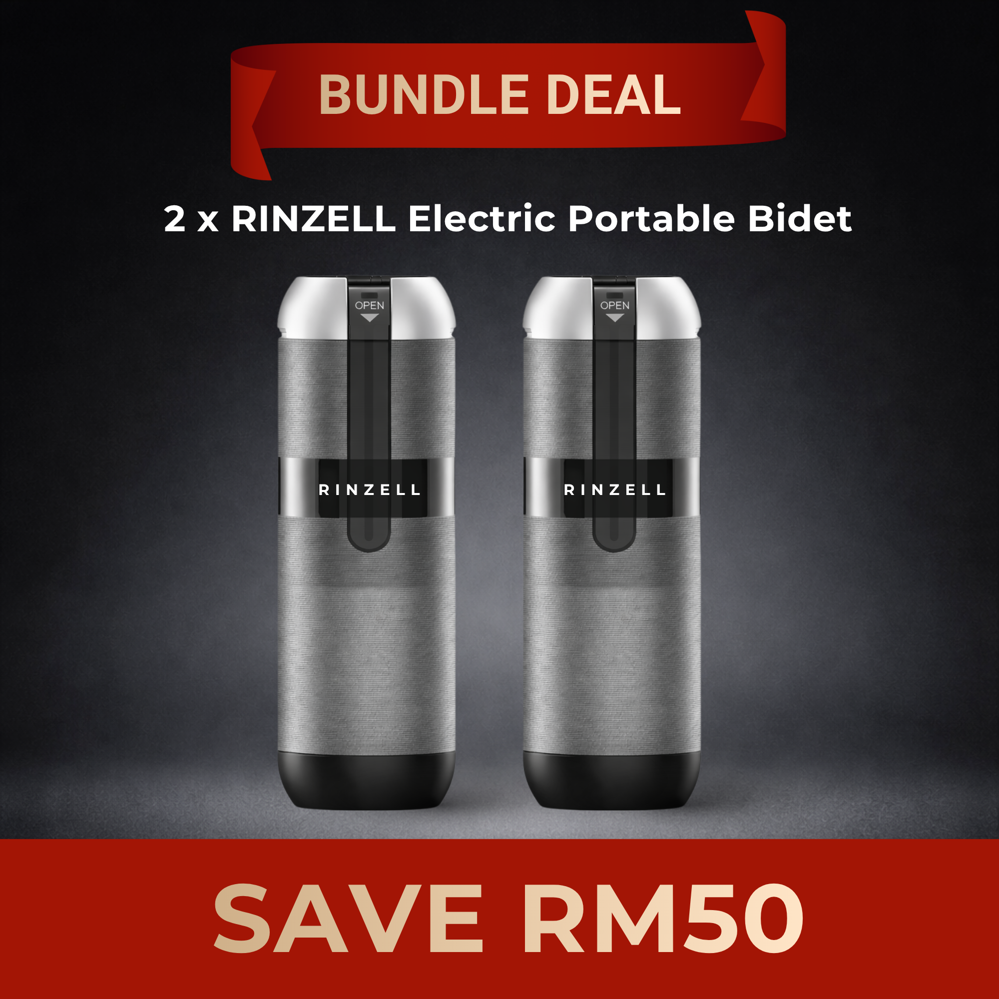 RINZELL Electric Portable Bidet